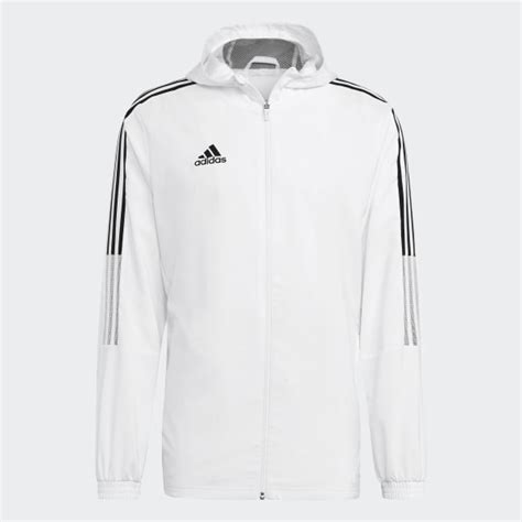 adidas windbreaker herren weiß|adidas waterproof windbreaker.